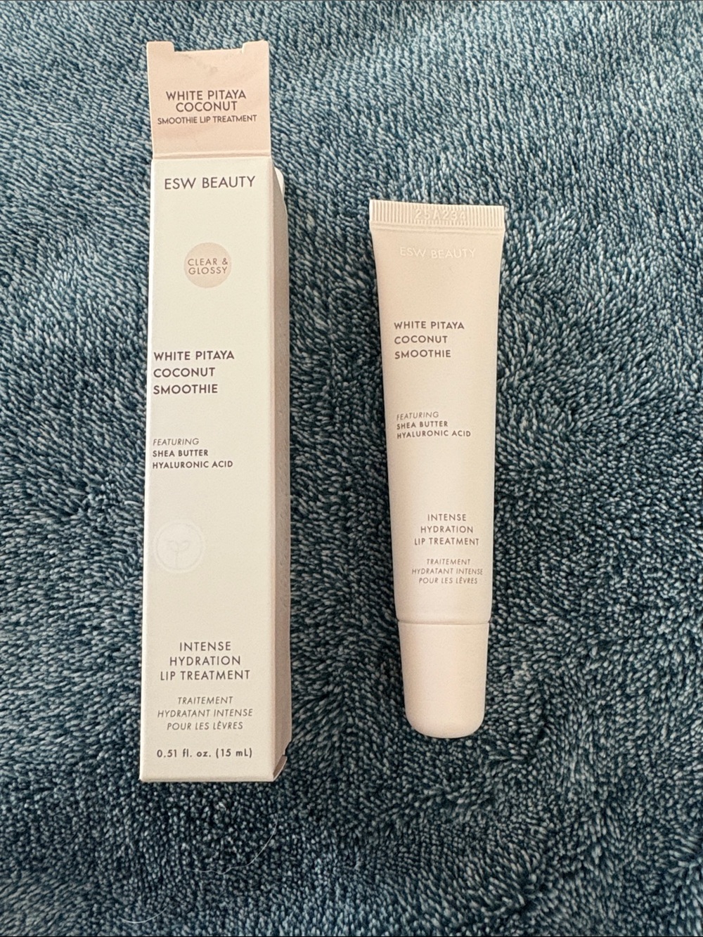 ESW Beauty White Pitaya Coconut Smoothie Lip Treatment - Clear & Glossy